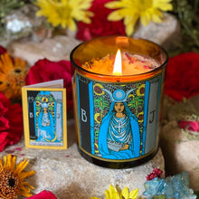 將圖片載入圖庫檢視器 High Priestess Tarot Candle 8.5oz | 女祭師魔法蠟燭