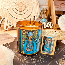 將圖片載入圖庫檢視器 High Priestess Tarot Candle 8.5oz | 女祭師魔法蠟燭