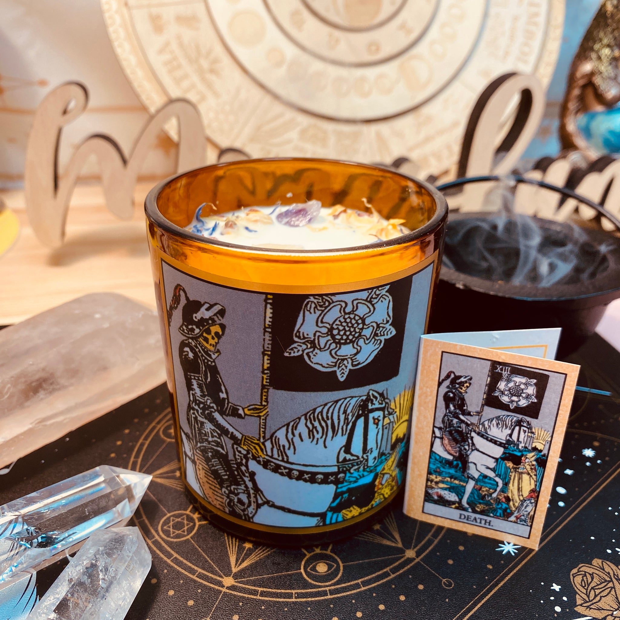 タロットキャンドル DEATH Death Tarot Candle - Grit N Glory
