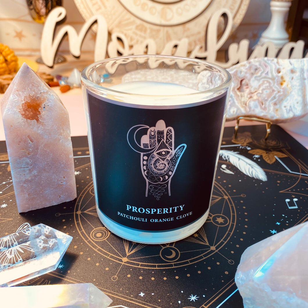 Prosperity Candles 8.5oz ｜ 繁榮豐裕祈願魔法蠟燭